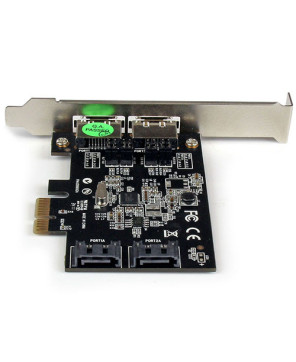 Buy StarTech 2 Port PCI Express SATA 6 Gbps eSATA Controller Card PEXESAT322I