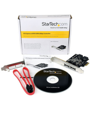 Buy StarTech 2 Port PCI Express SATA 6 Gbps eSATA Controller Card PEXESAT322I