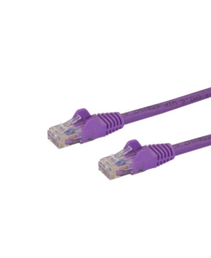 Buy Startech 5m 650Mhz 100W Snagless Patch CAT6 Ethernet Cable in Purple N6PATC5MPL