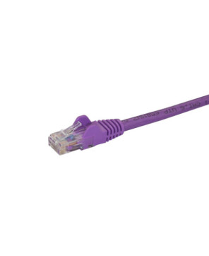 Buy Startech 5m 650Mhz 100W Snagless Patch CAT6 Ethernet Cable in Purple N6PATC5MPL