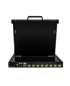 Buy Startech RKCONS1708K 8-Port Rackmount KVM Console with 17" Display