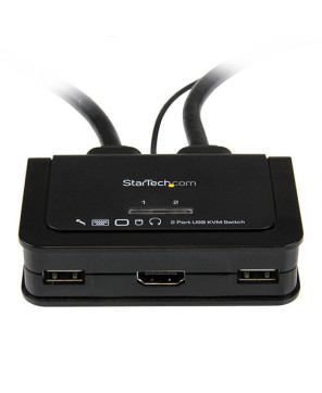 Buy StarTech 2 Port USB HDMI Cable KVM Switch SV211HDUA for Desktop PC