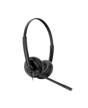 Buy Yealink YHS34 Wideband Noise Cancelling Binaural QD to RJ9 Headset YHS34-D