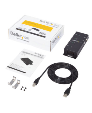 Buy StarTech 4 Port USB to DB9 RS232 Serial Adapter Hub Wall Mountable ICUSB2324I