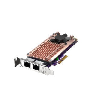 Buy Qnap Dual M.2 2280 PCIE NVME SSD & Dual-Port 2.5GBE Expansion Card QM2-2P2G2T