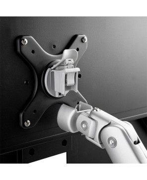 Buy Atdec Spring-assisted Single Display Wall Mount in Silver AWMS-DW6-S