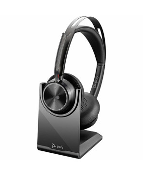 HP Poly/Plantronics Voyager Focus 2 MS Microsoft USB-C Stereo Headset w/stand 214433-02 / 77Y90AA