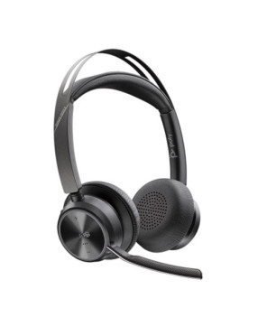 HP Poly/Plantronics Voyager Focus 2 USB-A Wired - Wireless MS Certified Stereo Headset with Stand 213727-02 / 77Y87AA