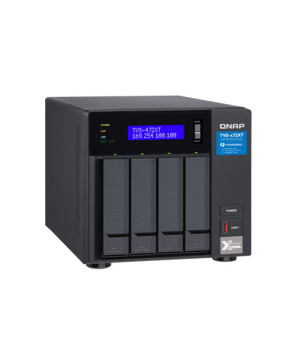 Buy QNAP 4-Bay Intel QC 3.1GHz, 4GB Tower NAS TVS-472XT-I3-4G - No Disk