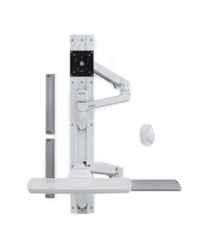 Buy Ergotron LX Wall Mount System Keyboard & Monitor Mount in White 45-551-216