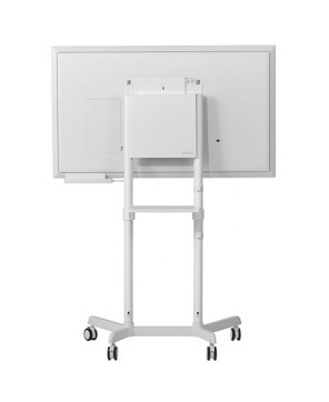 Buy Atdec White Mobile Cart with Display Rotation AD-TVC-70R-W for up to 70” Displays