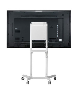 Buy Atdec White Mobile Cart with Display Rotation AD-TVC-70R-W for up to 70” Displays