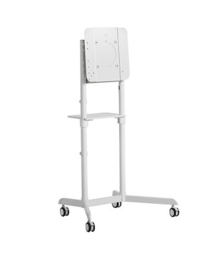 Buy Atdec White Mobile Cart with Display Rotation AD-TVC-70R-W for up to 70” Displays