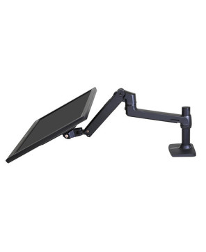 Buy Ergotron LX Desk Monitor Arm in Matte Black with 2-Piece Clamp & Grommet Mount 45-241-224