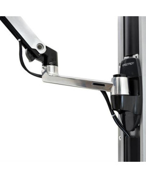 Buy Ergotron LX Wall Monitor Arm in Polished Aluminum 45-243-026