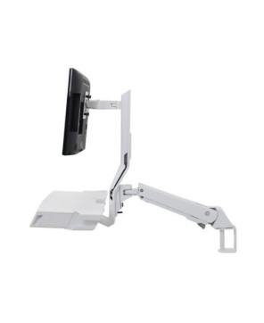 Buy Ergotron SV Combo Arm with Worksurface and Pan in White 45-583-216 for Monitor, Keyboard