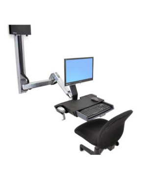 Buy Ergotron SV Mounting Extension in Polished Aluminum 45-261-026 for Sit-Stand Combo Arm