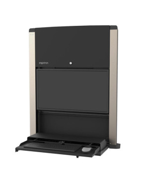 Buy Ergotron CareFit Enclosure Wall Mount Computer Workstation in Matte Black 61-367-060