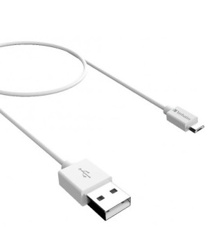 Buy Verbatim 1M Charge and Sync microUSB Cable 66579