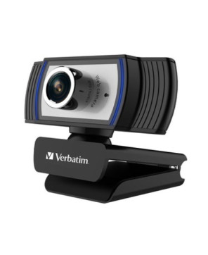 Buy Verbatim 1080p Full HD Webcam in Black and Silver 66614 for Computer