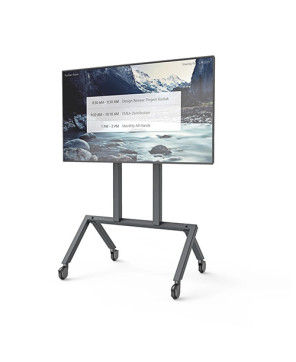 Heckler AV Cart - Base Configuration in Black Grey H714-BG for VESA 400 Displays