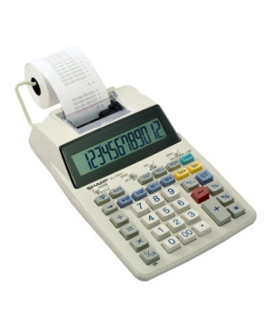 Buy Sharp EL-1750V Dual Colour Print Printing Calculator EL1750V