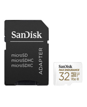 Buy SanDisk 32GB Max Endurance UHS-I C10 U3 V30 microSDHC Memory Card with Adapter SDSQQVR-032G-GN6IA