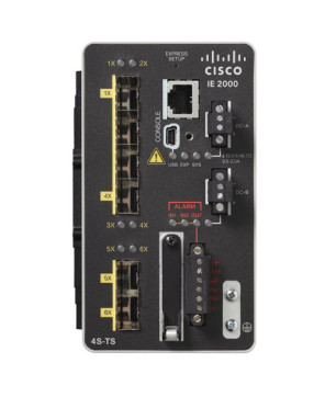 Buy Cisco Industrial Ethernet 2000 Series with 4-Port SFP 2-Port GE SFP Uplinks LAN LITE IMA IE-2000-4S-TS-G-L