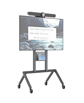 Buy Heckler AV Cart in Black H730-BG for Logitech Rally Bar 