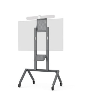 Buy Heckler AV Cart in Black H730-BG for Logitech Rally Bar 