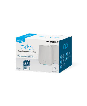 Buy NetGear 2-Pack Orbi AX1800 Dual-band Mesh WiFi 6 System RBK352-100AUS