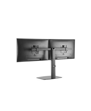 Buy Brateck Dual Screen Pneumatic Vertical Lift Monitor Stand LDS-22T02 for 17″-27″ Monitors