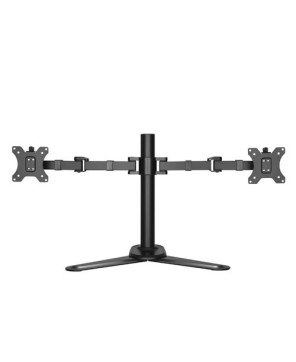 Buy Brateck Dual Free Standing Monitors Affordable Steel Articulating Monitor Stand LDT33-T024