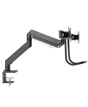 Buy Brateck Dual Monitors Aluminum Heavy-Duty Gas Spring Monitor Arm with Handle LDT23-C022