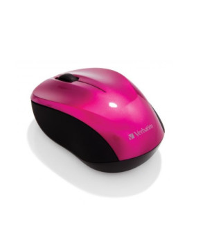 Verbatim GO Nano Wireless Optical Mouse in Pink 49043