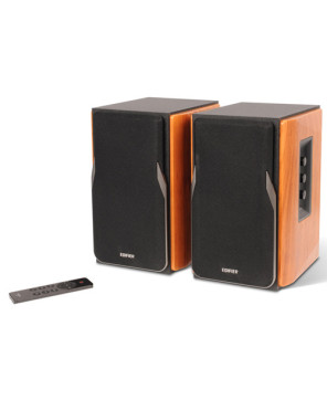 Edifier R1380DB Professional Bookshelf Active Speakers in Brown R1380DB-BR