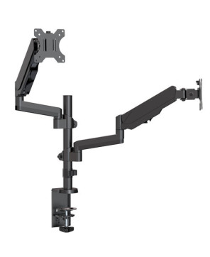 Buy Brateck Dual Arm Full Extension Gas Spring Monitor Mount LDT16-C024