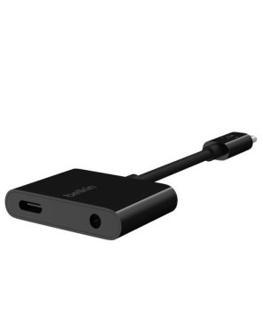 Buy Belkin RockStar 3.5mm Audio + USB-C™ Charge Adapter NPA004btBK Black