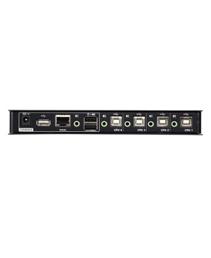 Buy Aten 4-port USB Boundless KM Switch with Cables CS724KM-AT