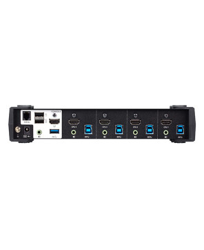 Buy Aten 4-Port USB 3.0 4K HDMI KVMP Switch with Audio Mixer Mode CS1824-AT-U