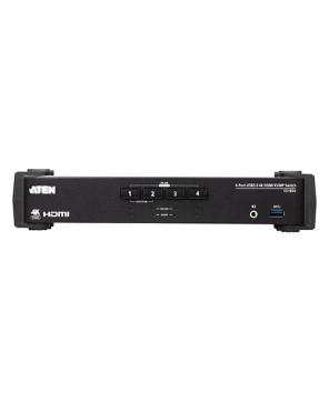 Buy Aten 4-Port USB 3.0 4K HDMI KVMP Switch with Audio Mixer Mode CS1824-AT-U