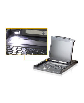 Buy Aten Single Rail 17" LCD Console CL1000M-ATA-AU