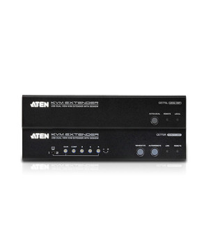 Buy Aten USB VGA Dual View Cat 5 KVM Extender with Deskew CE775-AT-U