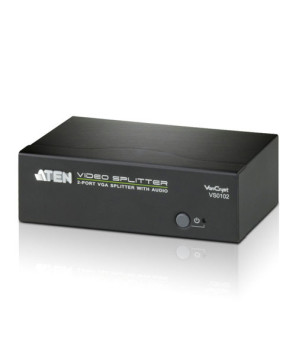 Buy Aten 2-Port VGA/Audio Splitter VS0102-AT-U