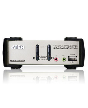 Buy Aten 2-Port PS/2-USB VGA/Audio KVMP Switch CS1732B-AT-U with OSD