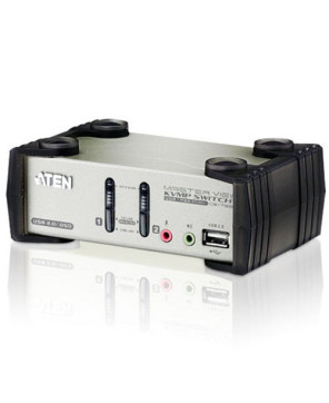 Buy Aten 2-Port PS/2-USB VGA/Audio KVMP Switch CS1732B-AT-U with OSD