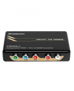 Buy Simplecom Full HD 1080P Component to HDMI Converter CM505V2 