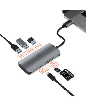 Cygnett Unite SlimMate USB-C Hub CY3316HUBC3