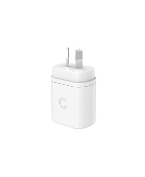 Cygnett PowerPlus 12W USB-A Dual Port Wall Charger in White CY3671PDWLCH