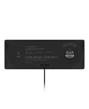 Buy Belkin BOOST↑CHARGE PRO 3-in-1 Wireless Charging Pad with MagSafe in Black WIZ016AUBK